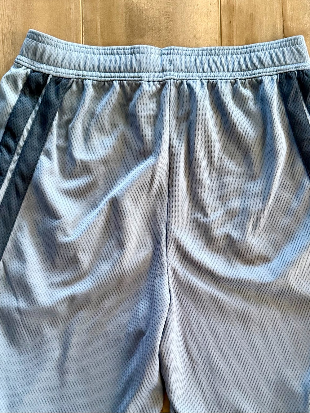 All In Motion Active Blue Drawstring Training Shorts with Pockets - Picture 10 of 11